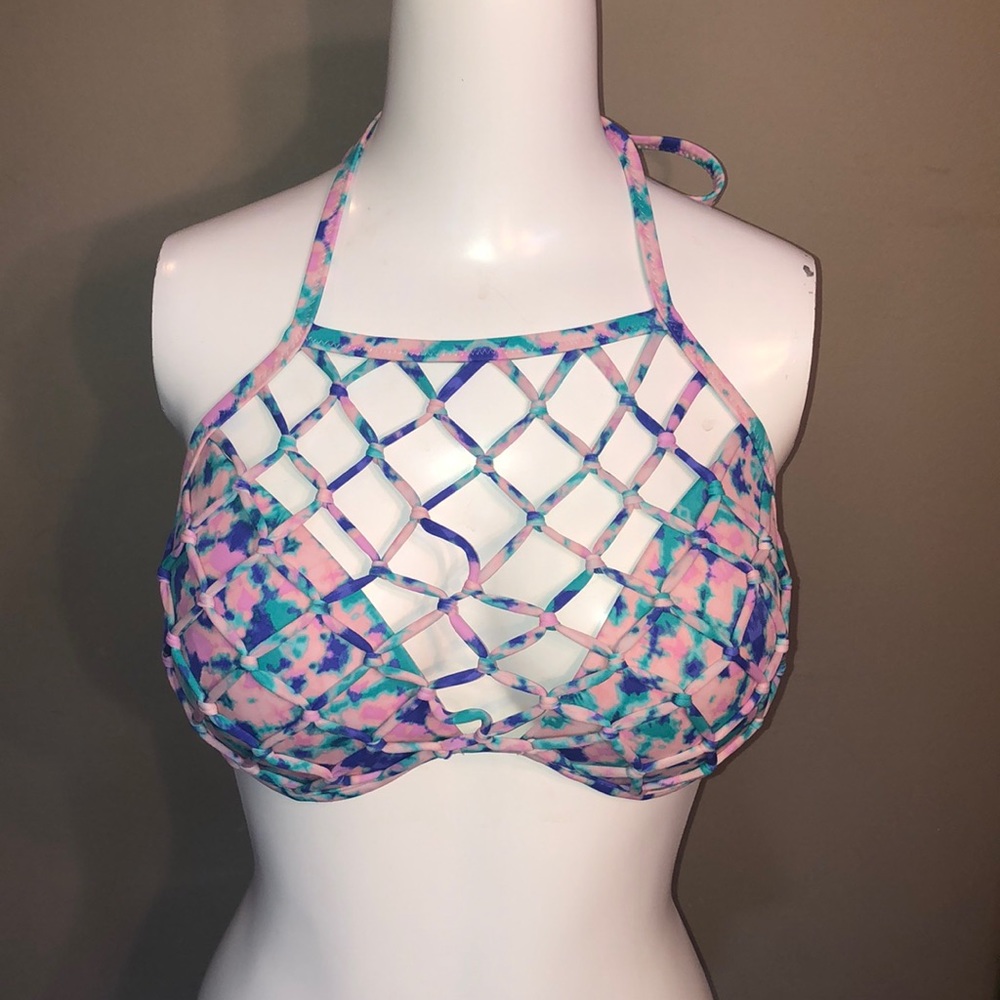 Shade & shore 34D cage bikini top